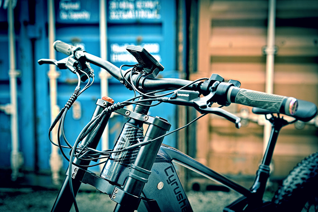 Electric bike suspension fork hotsell