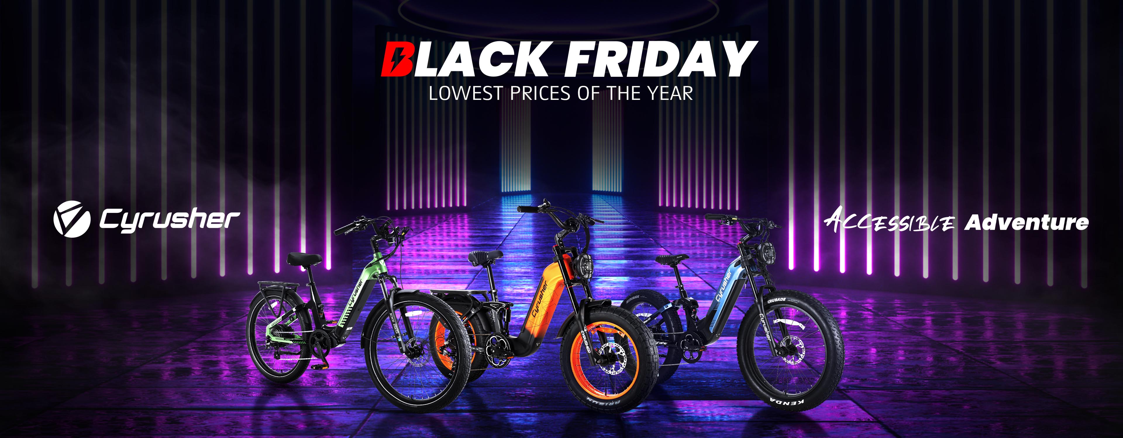 The Ultimate Cyrusher E-Bike 2025 Black Friday Sale