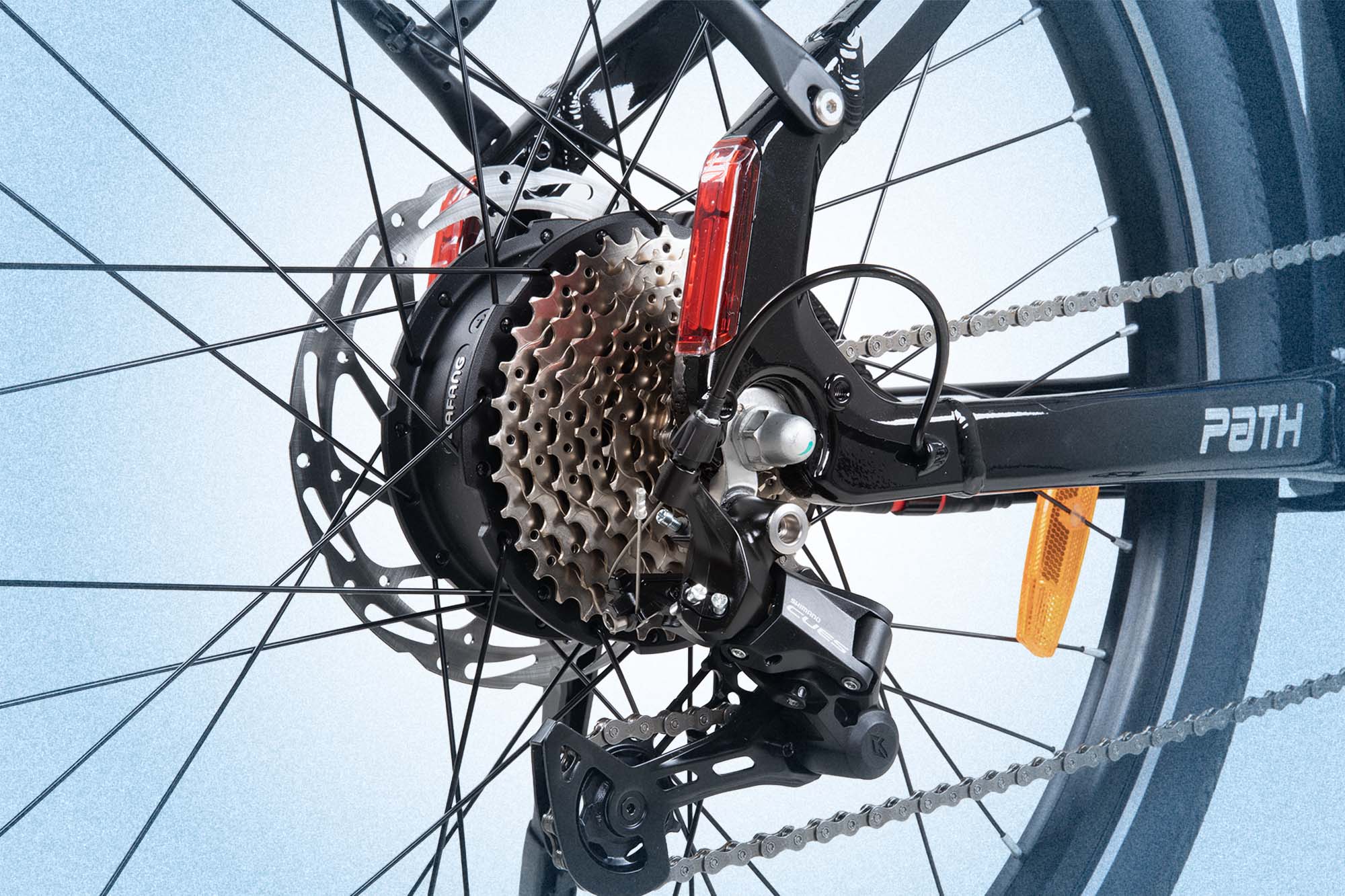 Cyrusher Path E-Bike | 59 Mi Range • 750 W Power • City Comfort