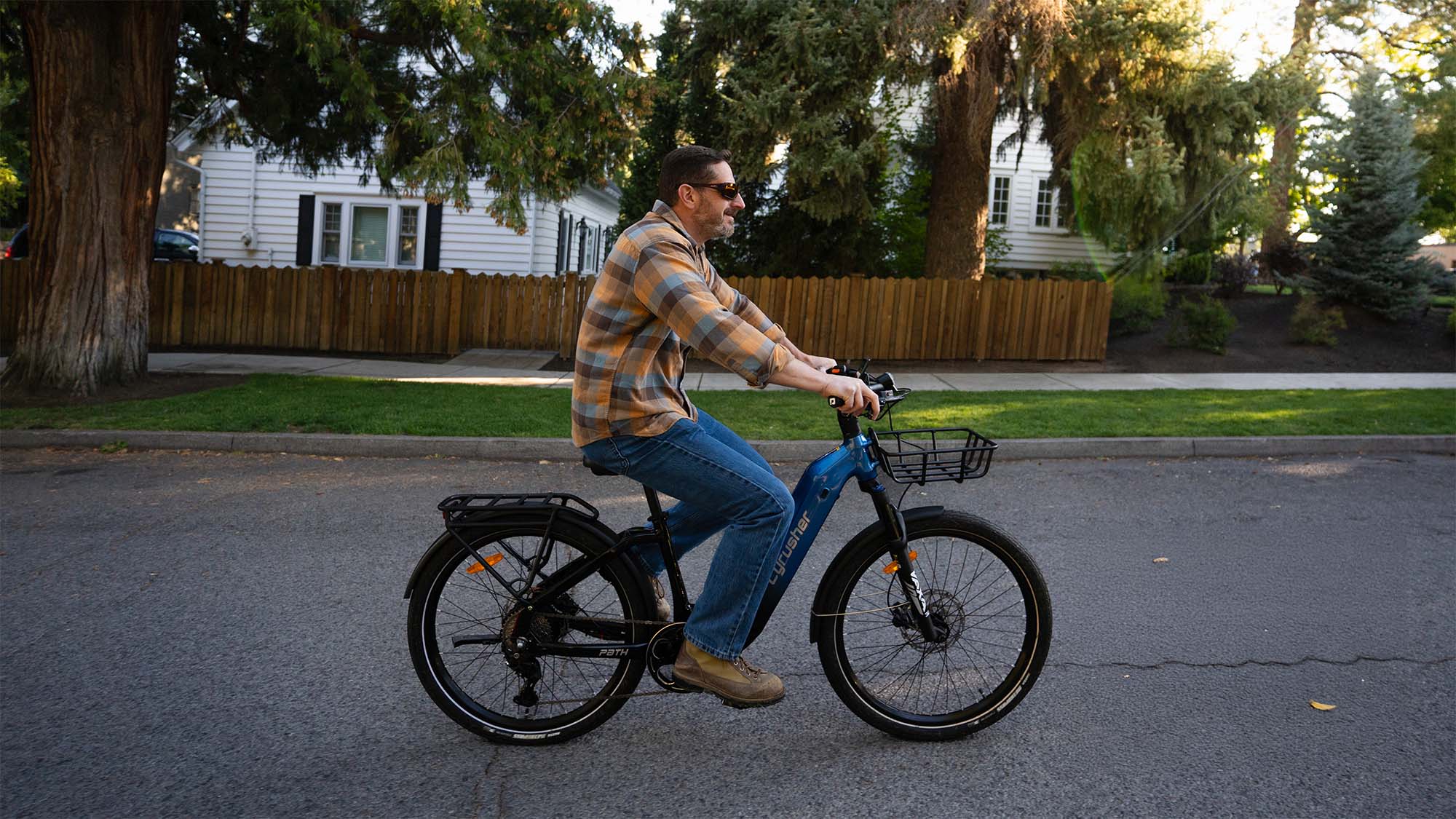 Cyrusher Path E-Bike | 59 Mi Range • 750 W Power • City Comfort