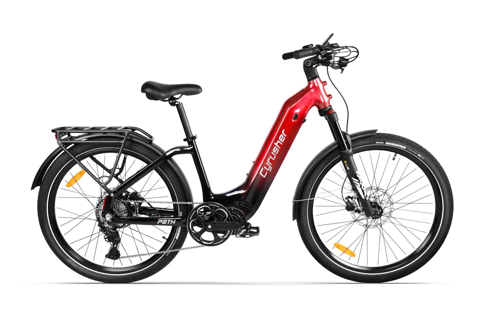 Cyrusher Path E-Bike | 59 Mi Range • 750 W Power • City Comfort