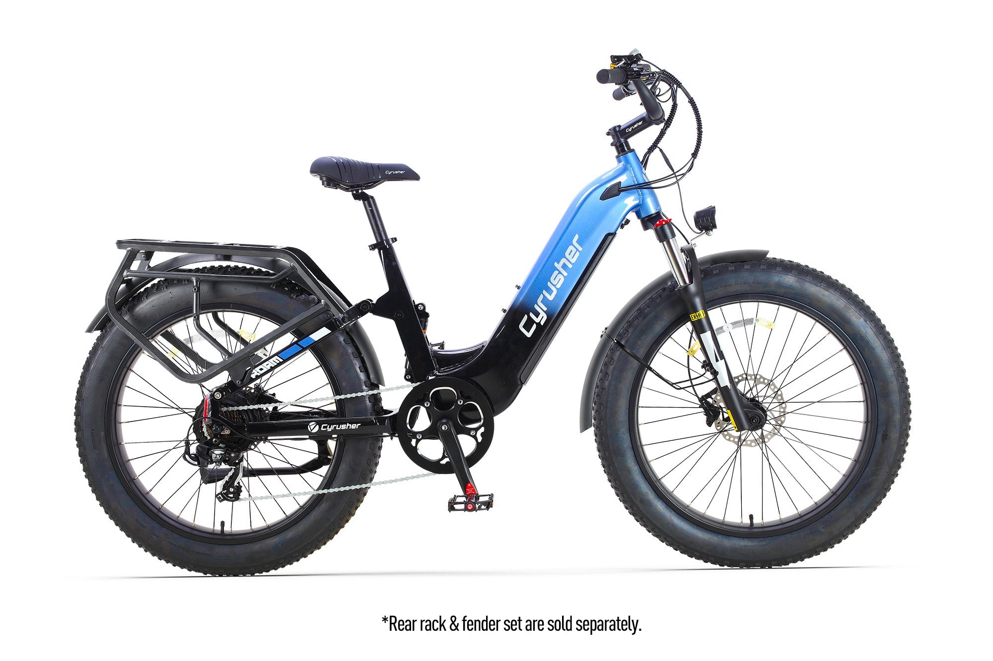 Cyrusher Roam Step-Thru Full-Suspension E-Bike