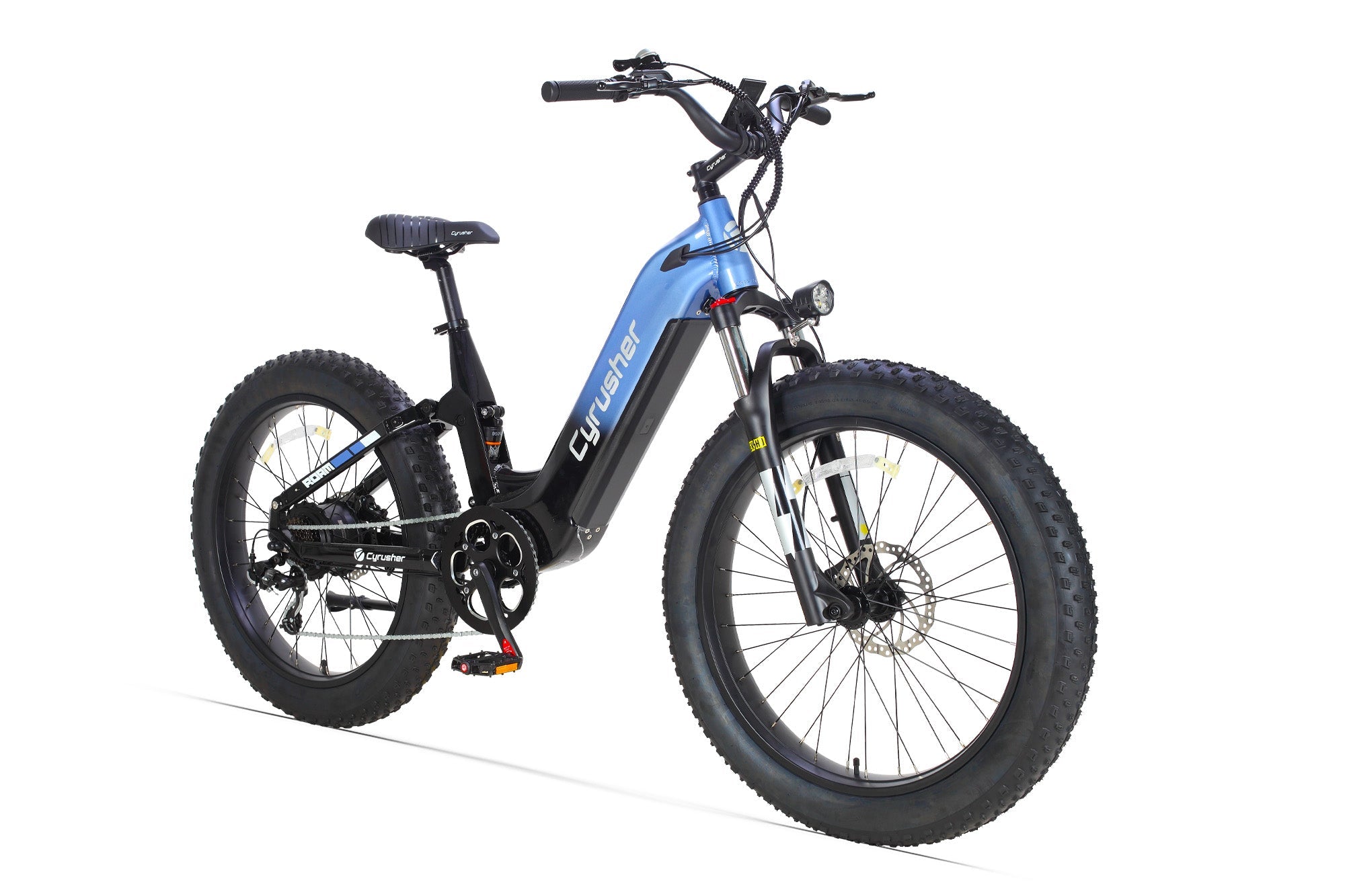 Cyrusher Roam Step-Thru Full-Suspension E-Bike
