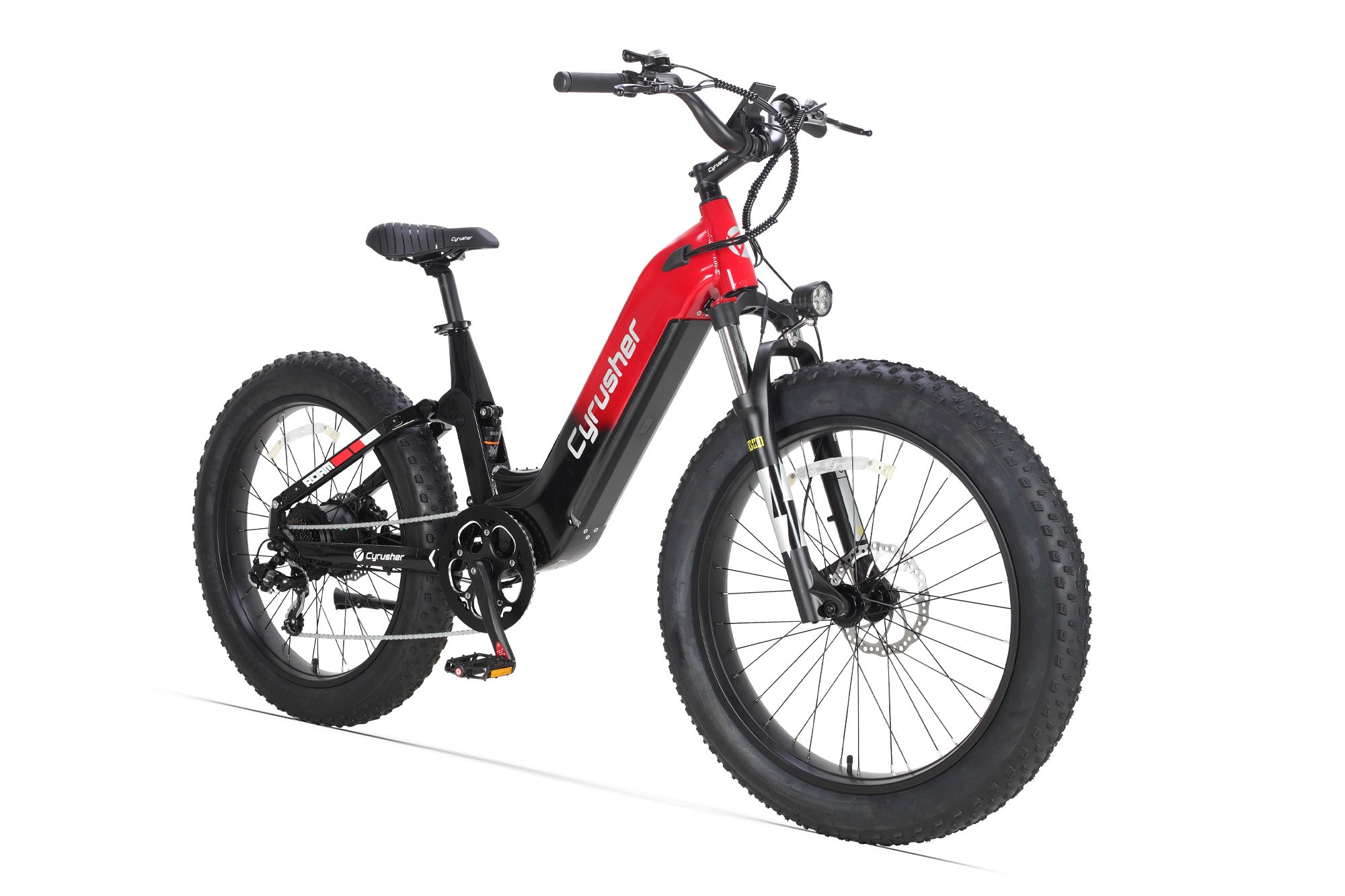 Cyrusher Roam Step-Thru Full-Suspension E-Bike