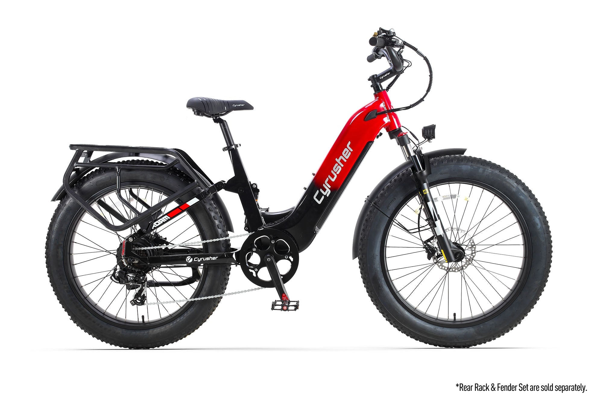 Cyrusher Roam Step-Thru Full-Suspension E-Bike