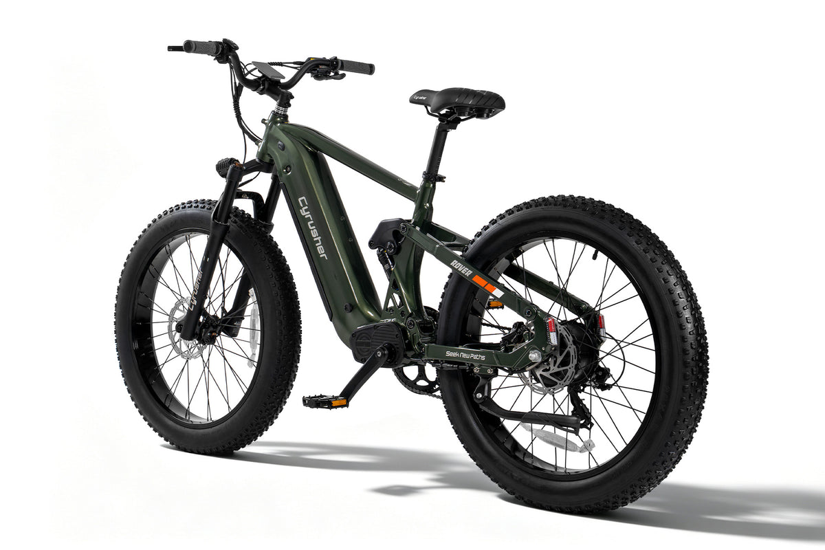 Cyrusher Rover Pro Step-Over Full-Suspension E-Bike