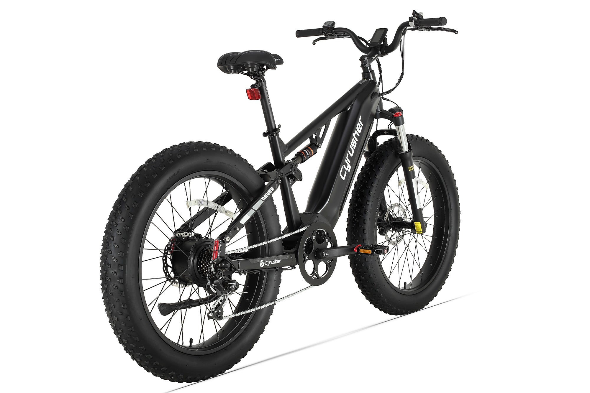 Cyrusher Rover Step-Over Full-Suspension E-Bike