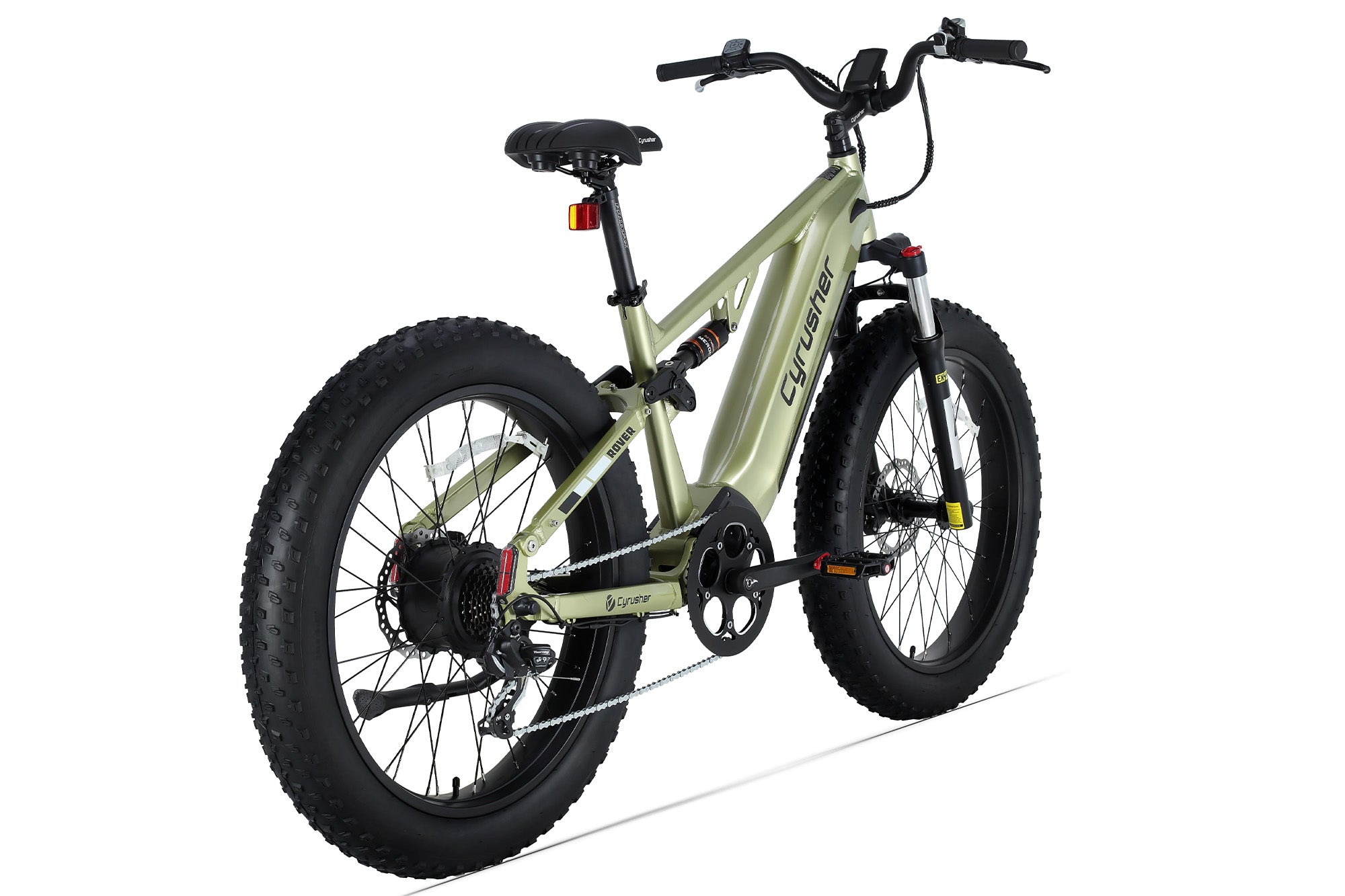 Cyrusher Rover Step-Over Full-Suspension E-Bike