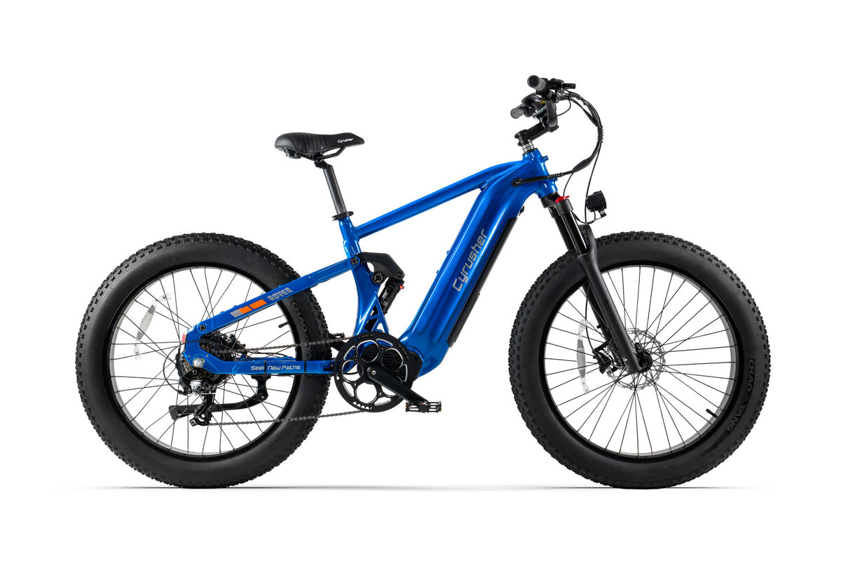 Cyrusher Rover Pro Step-Over Full-Suspension E-Bike