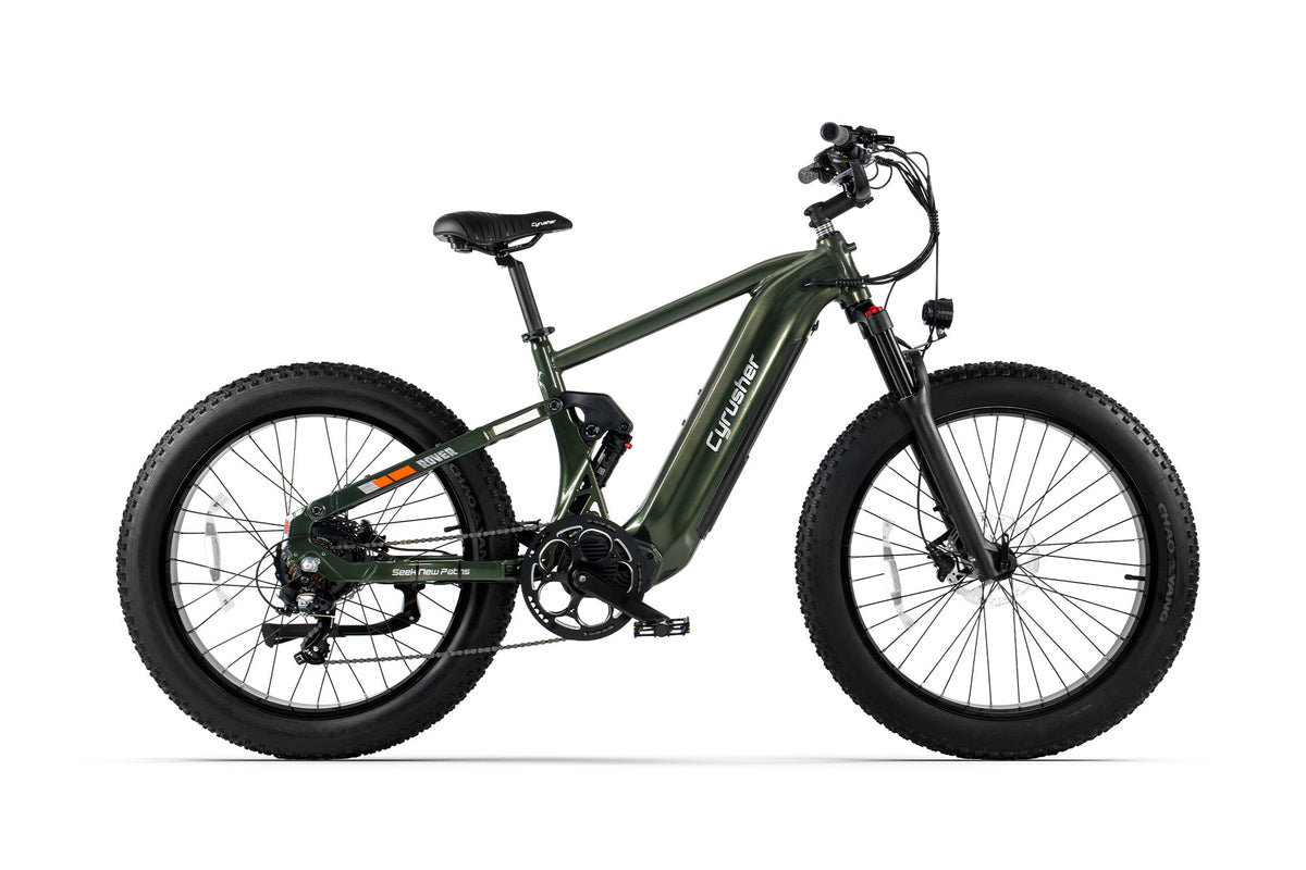 Cyrusher Rover Pro Step-Over Full-Suspension E-Bike