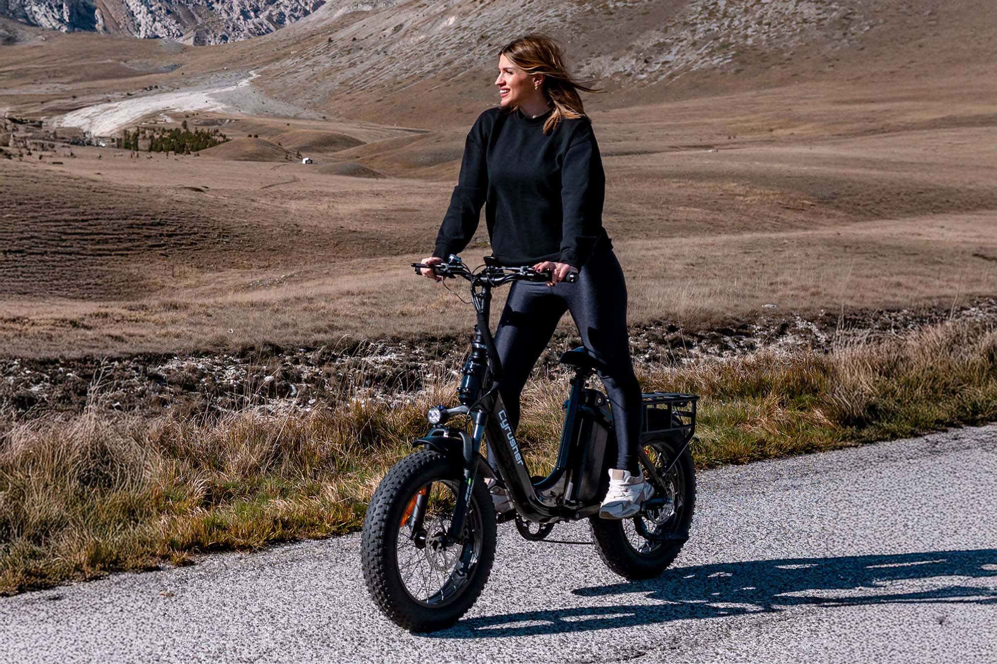 Cyrusher Rumble Step-Thru Fat Tire E-Bike