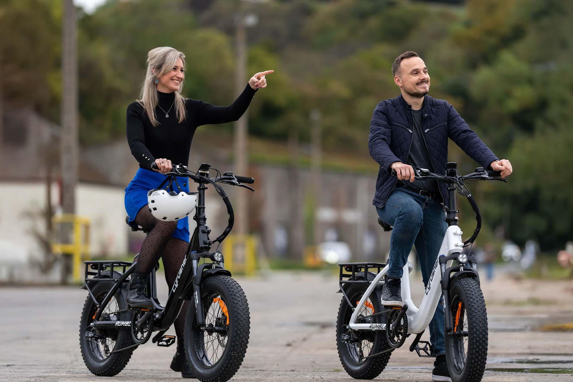 Cyrusher Rumble Step-Thru Fat Tire E-Bike