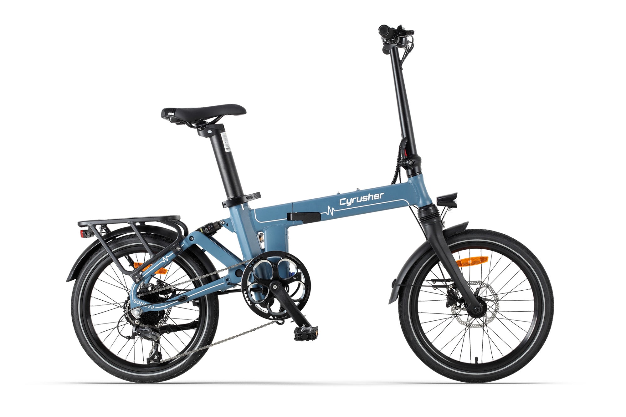 Cyrusher Sonder Folding E-Bike 48V 10Ah, 53-Mile Range