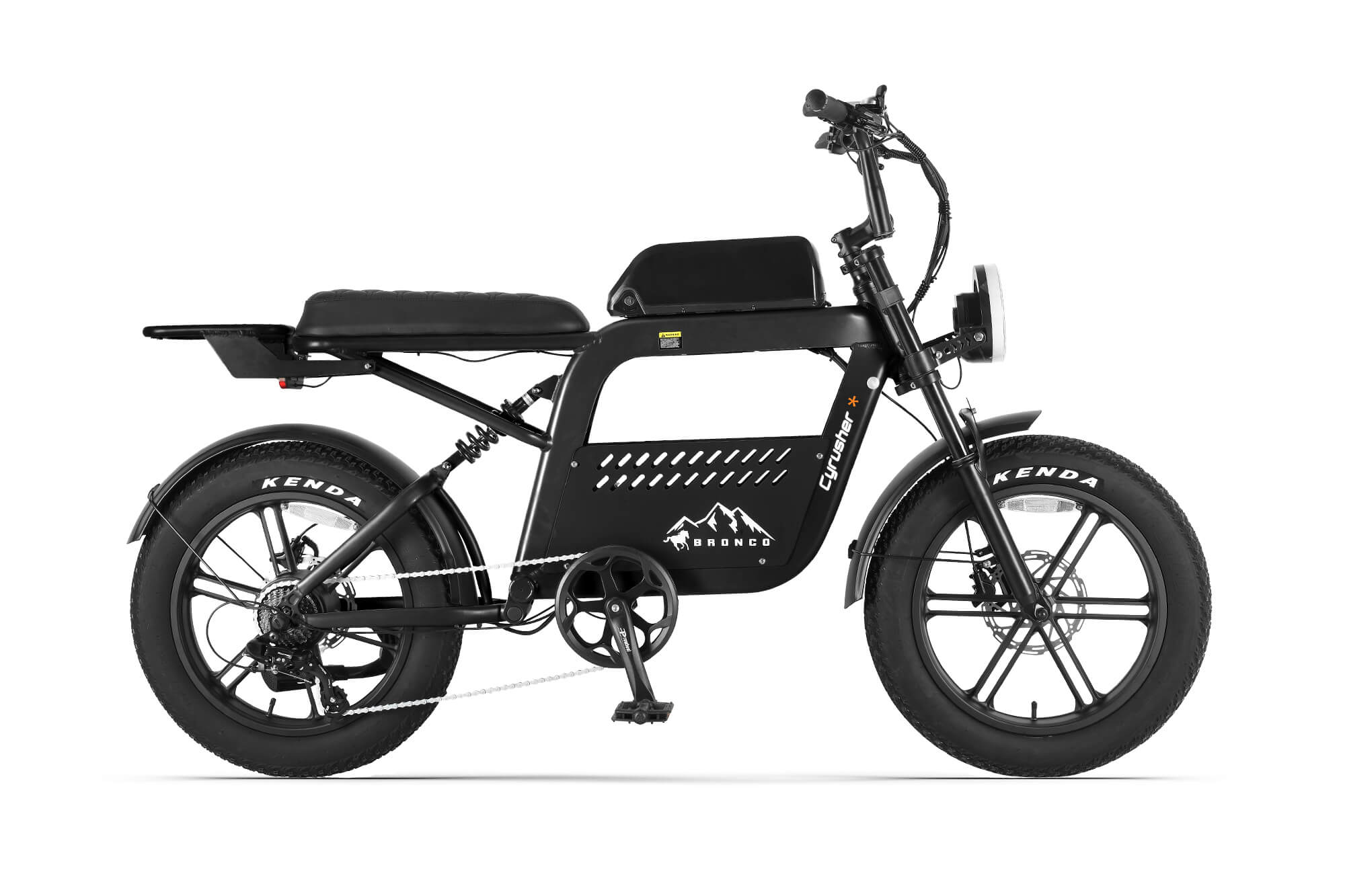 Cyrusher Bronco Moped-Style Electric Bike