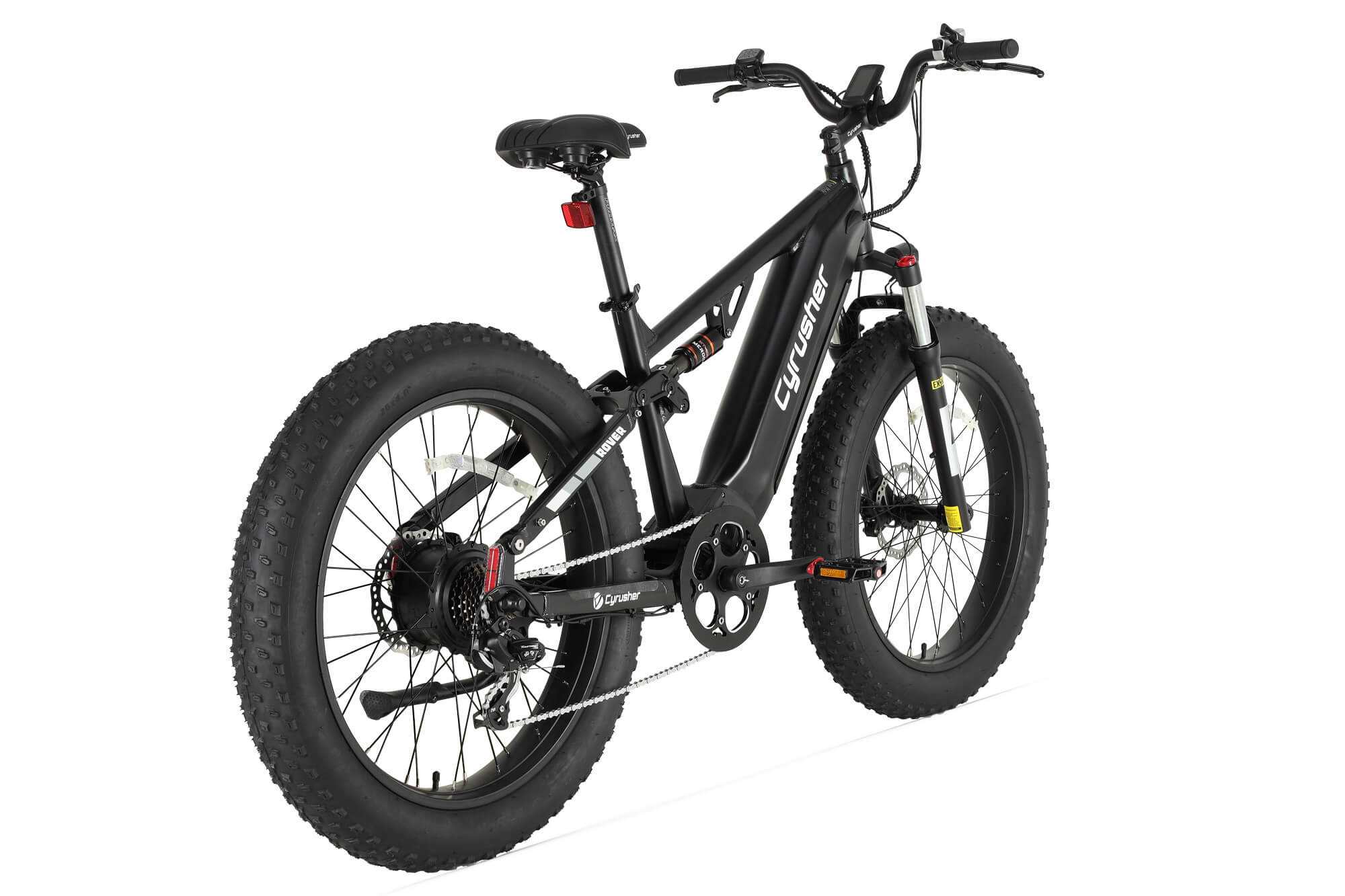 Cyrusher Rover Step-Over Full-Suspension E-Bike