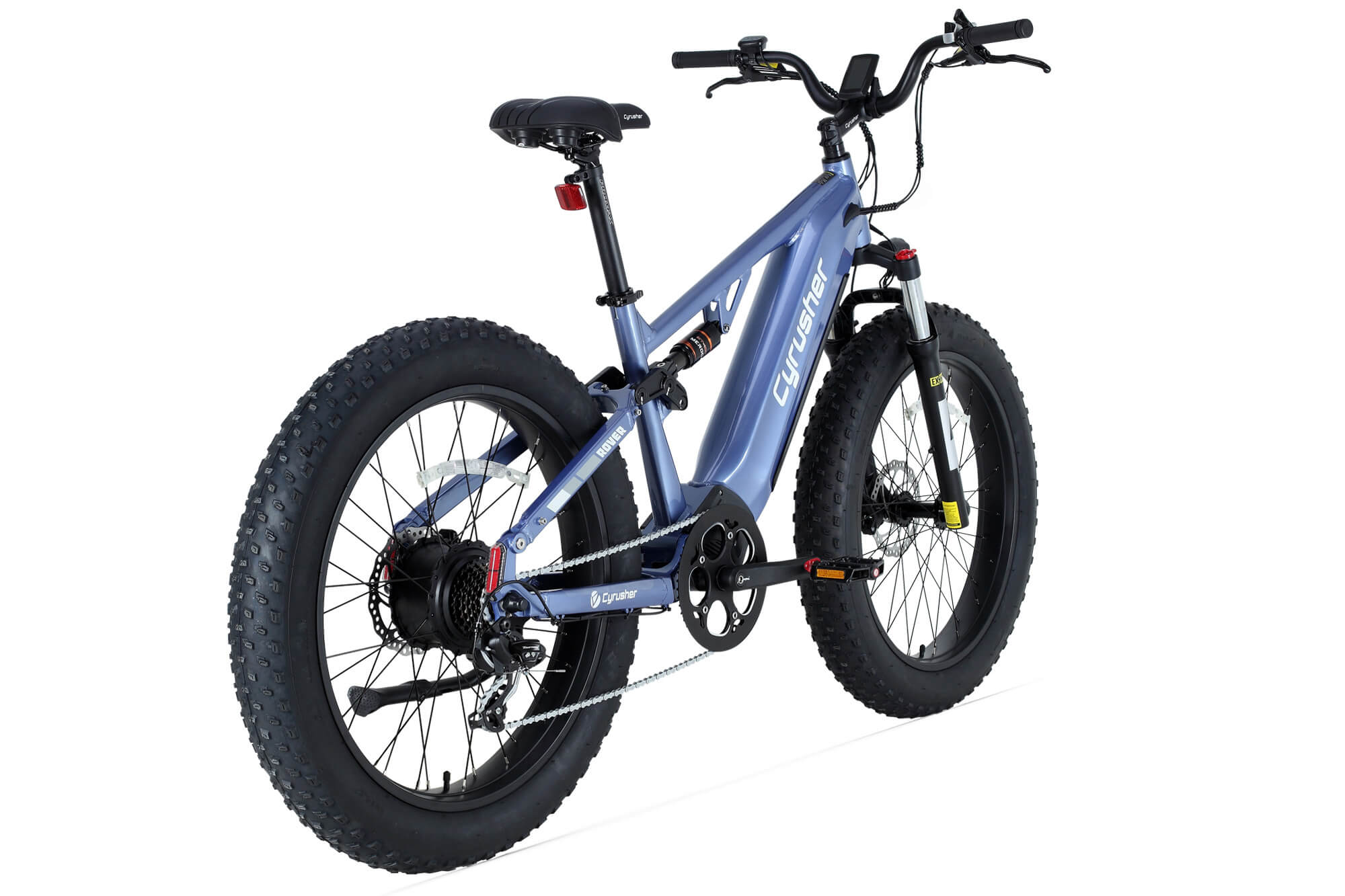 Cyrusher Rover Step-Over Full-Suspension E-Bike