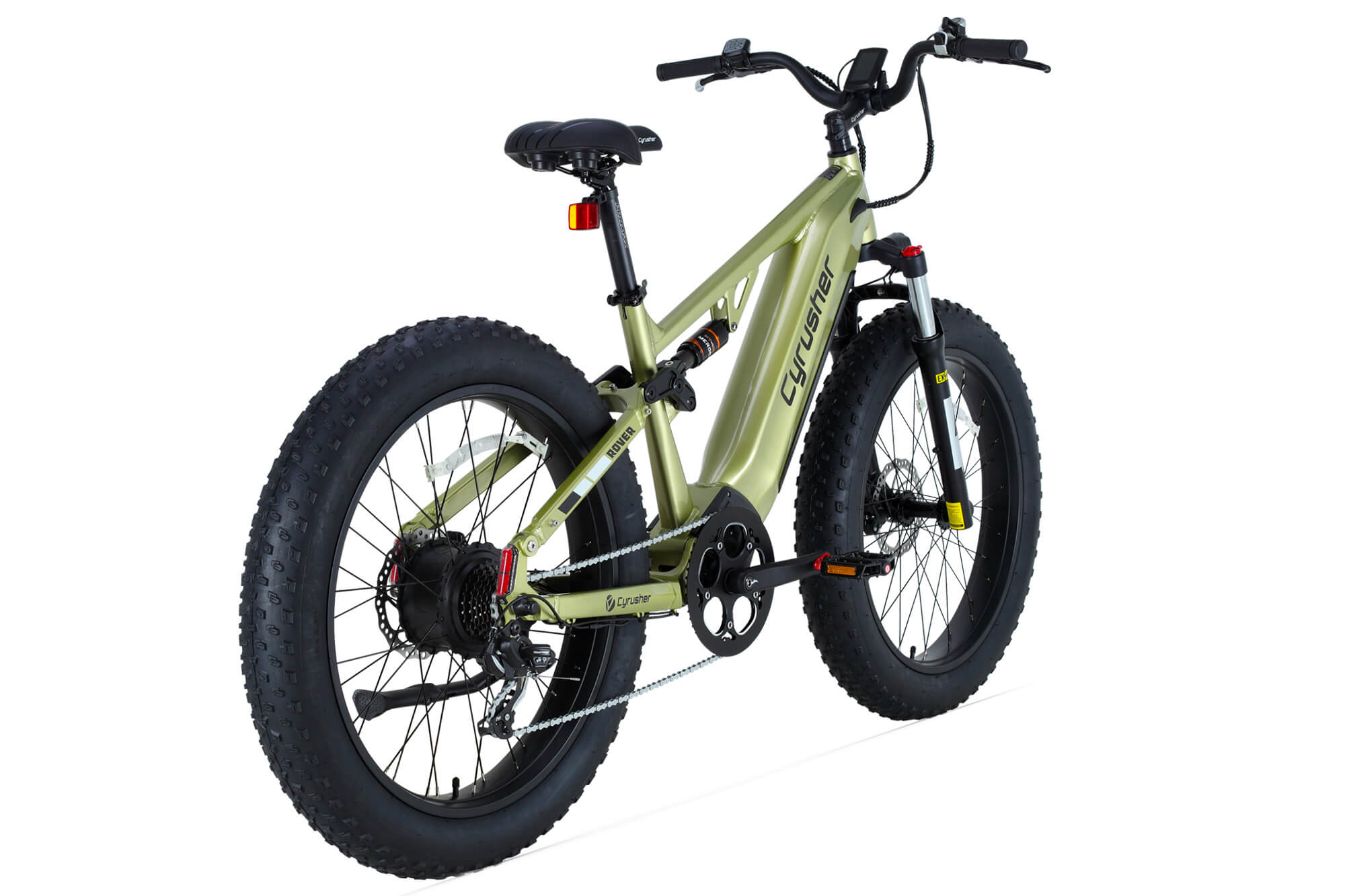 Cyrusher Rover Step-Over Full-Suspension E-Bike