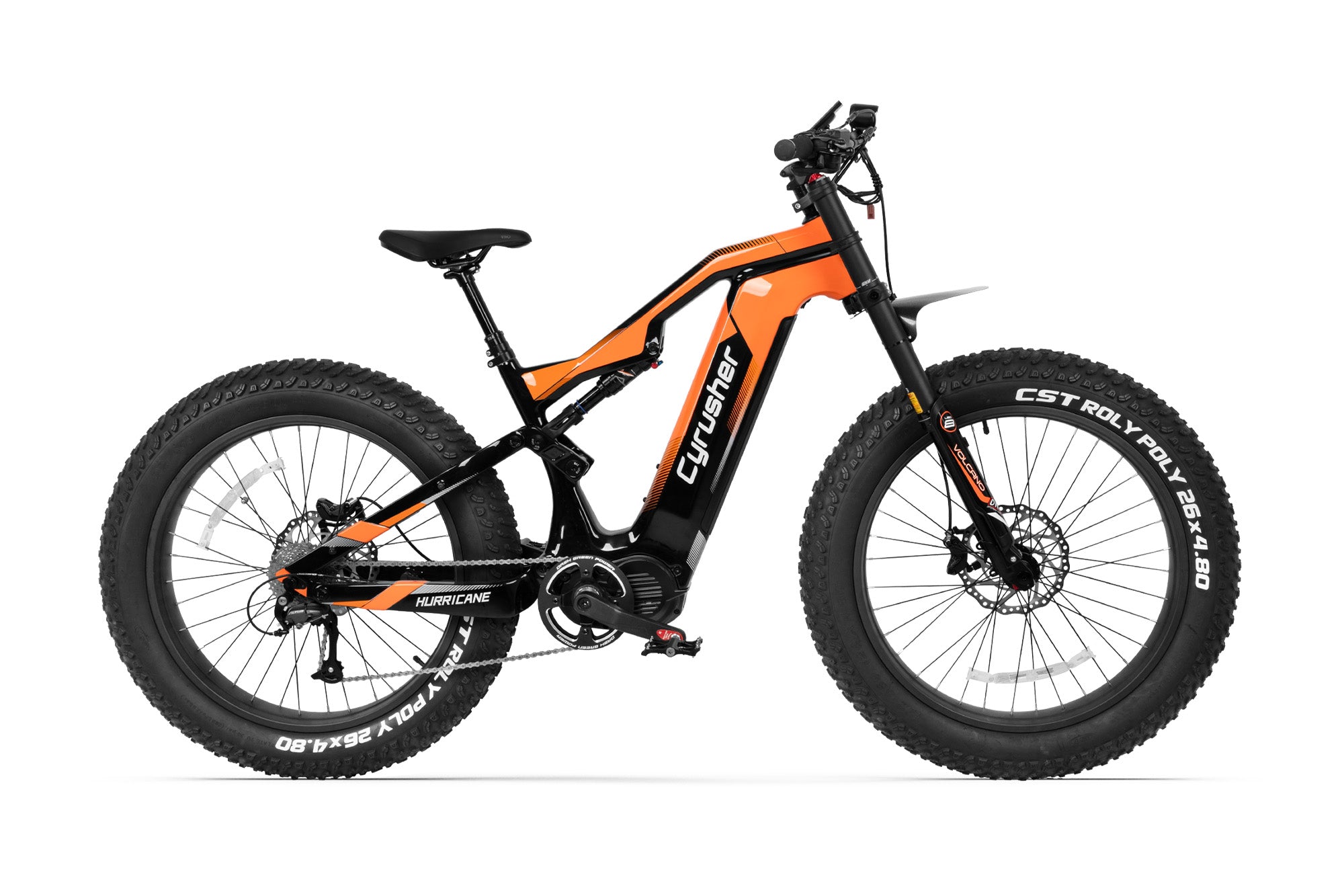 Cyrusher Hurricane-1000W Carbon Fiber Mid-Drive Ebike – Cyrusher E