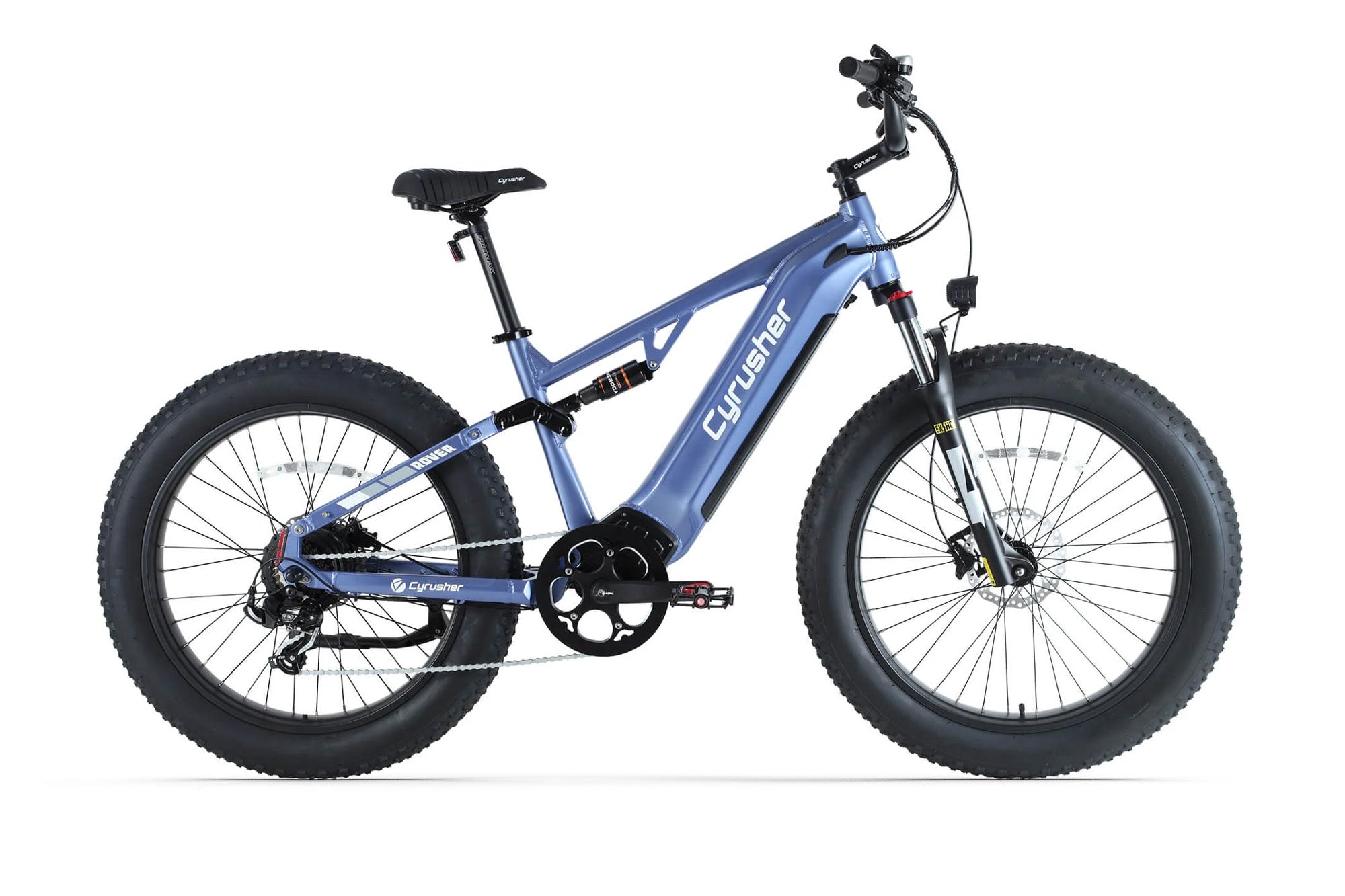 Cyrusher Rover Step-Over Full-Suspension E-Bike