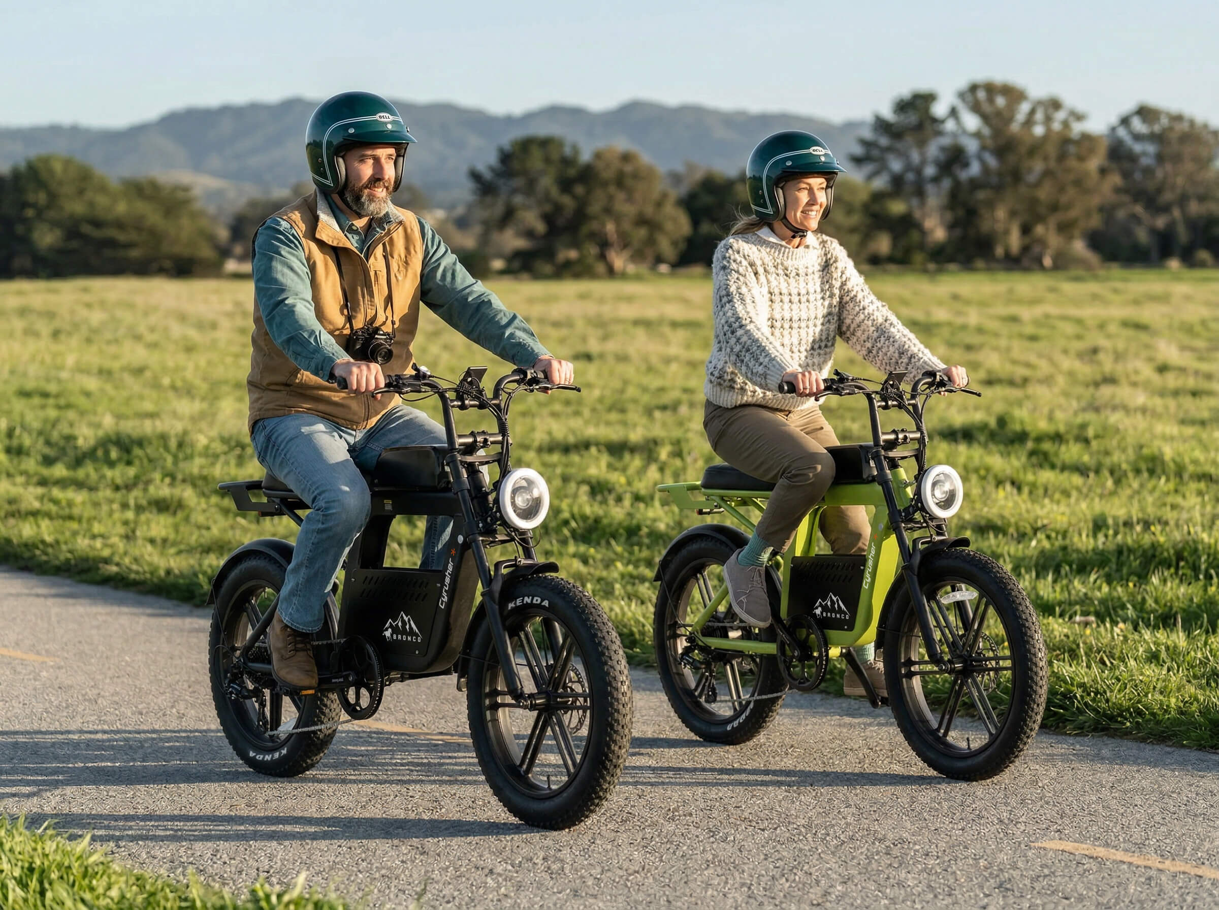 Cyrusher Bronco Moped-Style Electric Bike
