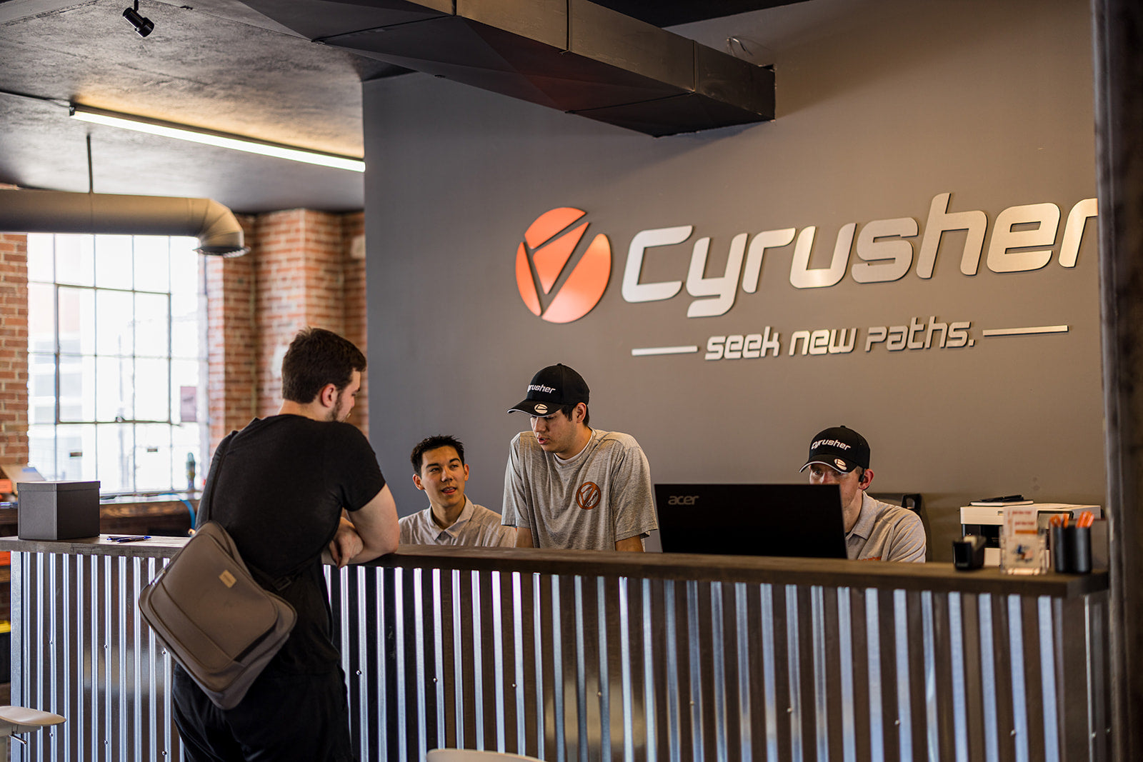 Load video: Cyrusher SLC Store Introduction