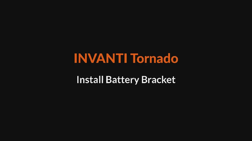 Load video: 48V10.4Ah Extra Battery Pack for Tornado