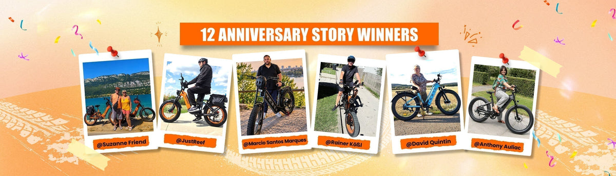 Meet the Winners of Cyrusher’s 12th Anniversary Rider Story Celebration