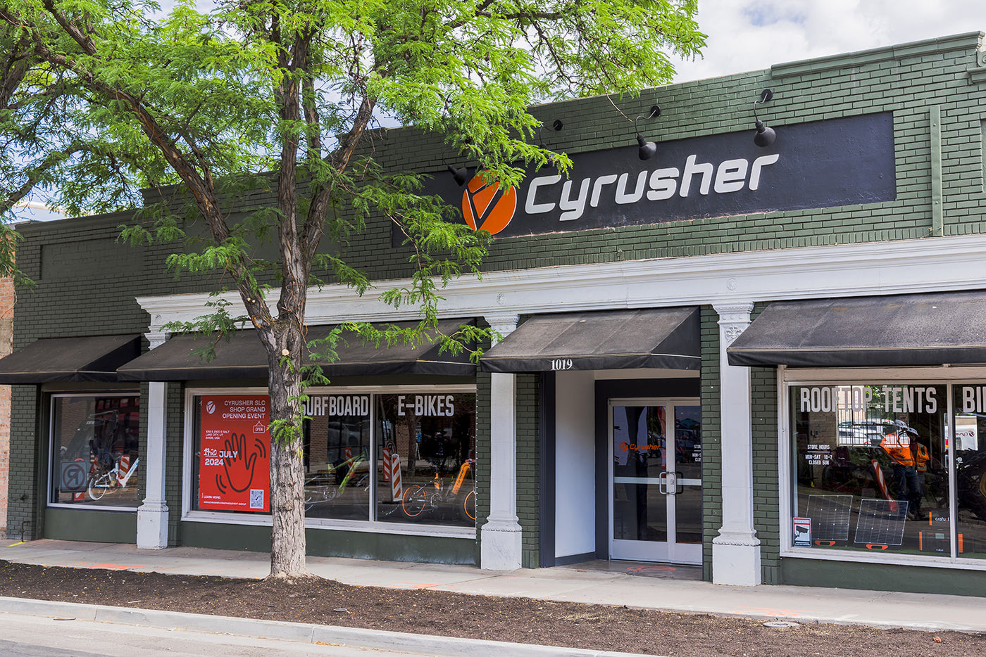 Opening of Cyrusher's New Flagship Store Sales, Repair, and Rental Se