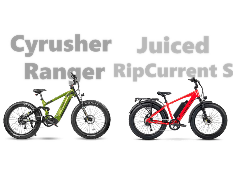 Bike Comparison: Cyrusher Ranger vs Juiced Rip Current S – Cyrusher Sports