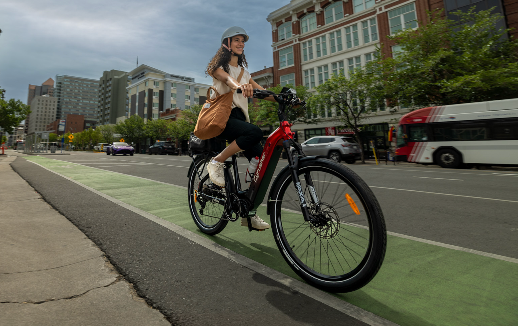 Cyrusher city commuter electric bike