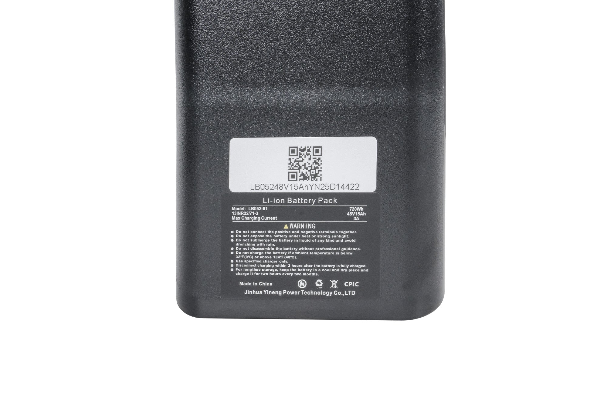 48V 15Ah Battery for Sprint/Flex E-Bike
