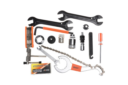 schwinn deluxe bicycle repair kit Bike Tube Kit, Multi-Purpose for Repairs, Easy-to-Carry Tool Kit, Portable and Convenient Design, Multi-Tool Includes Tire Tube Patches, Tire Levers, Scuffer and More : Bike Hand Tools : Sports & Outdoors its small enough to tuck away but mighty enough to get you rolling again Schwinn Emergency Deluxe Repair Kit