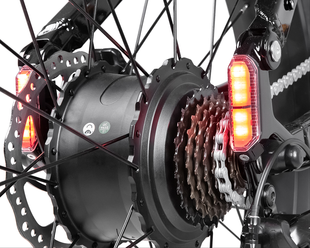 Integrated Rear Direction & Brake Lights