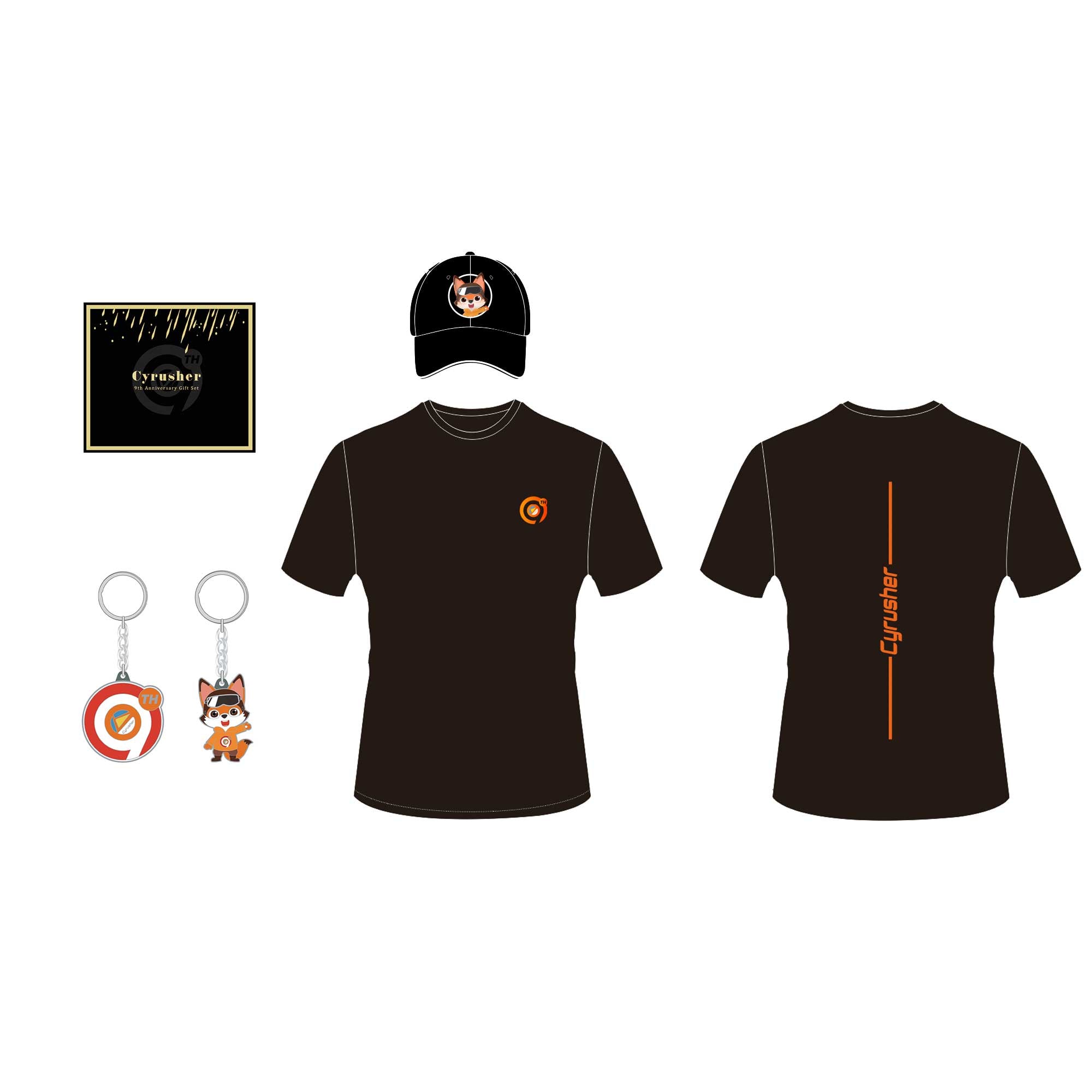Cyrusher 9th Anniversary Gift Set