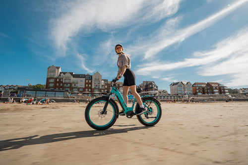 Cyrusher Kuattro ebike summer at the beach 12.