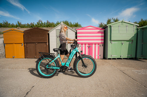 Cyrusher Kuattro ebike summer at the beach 14.