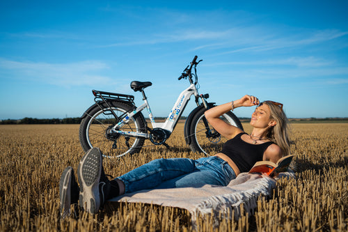 Cyrusher Kuattro ebike summer at the beach 35