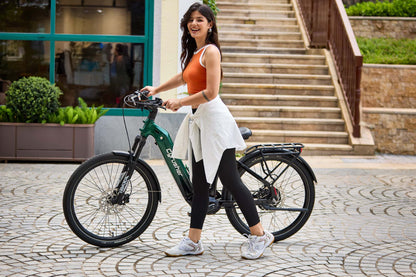 Cyrusher Path E-Bike | 59 Mi Range • 750 W Power • City Comfort