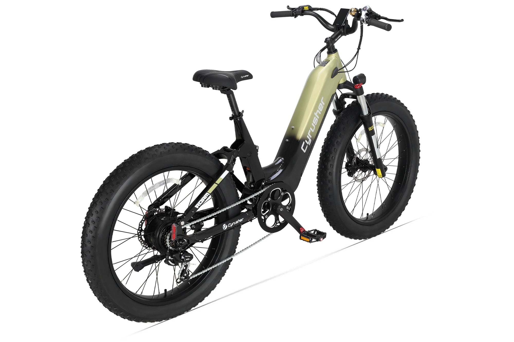 Cyrusher Roam Step-Thru Full-Suspension E-Bike