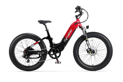 Cyrusher Roam Step-Thru Full-Suspension E-Bike