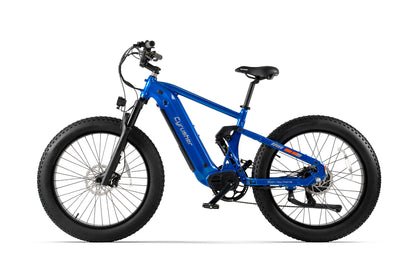 Cyrusher Rover Pro Step-Over Full-Suspension E-Bike