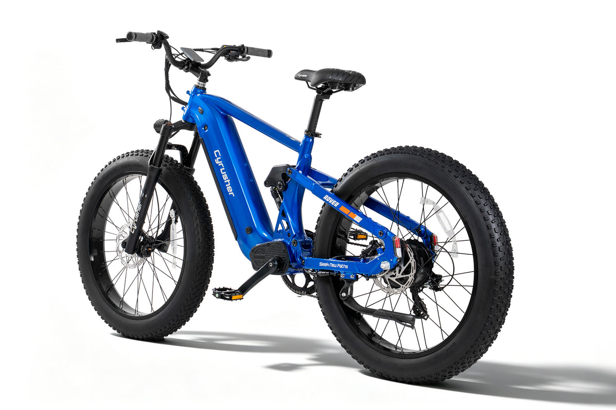 Cyrusher Rover Pro Step-Over Full-Suspension E-Bike