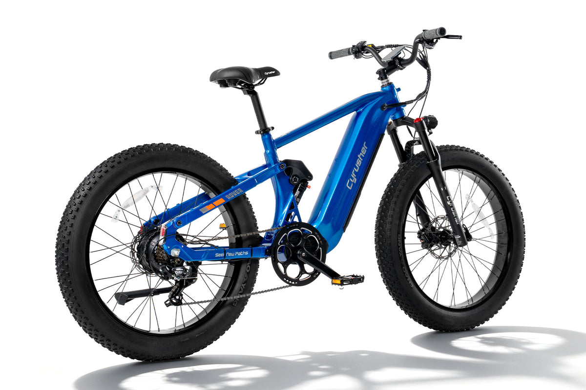 Cyrusher Rover Pro Step-Over Full-Suspension E-Bike