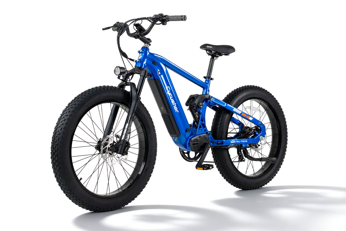 Cyrusher Rover Pro Step-Over Full-Suspension E-Bike
