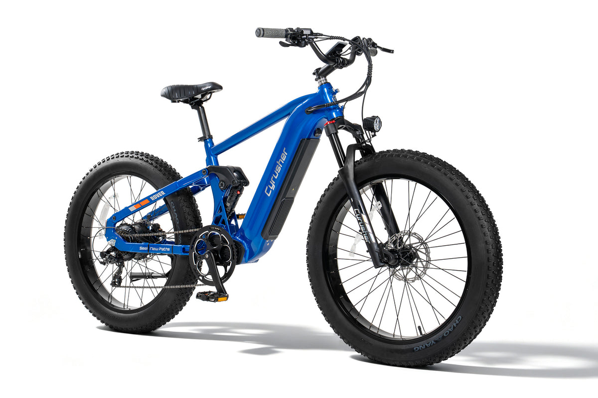 Cyrusher Rover Pro Step-Over Full-Suspension E-Bike