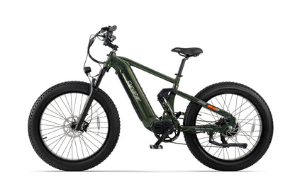 Cyrusher Rover Pro Step-Over Full-Suspension E-Bike
