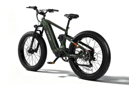 Cyrusher Rover Pro Step-Over Full-Suspension E-Bike