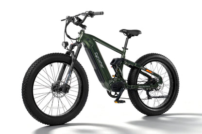 Cyrusher Rover Pro Step-Over Full-Suspension E-Bike