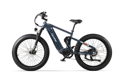 Cyrusher Rover Pro Step-Over Full-Suspension E-Bike