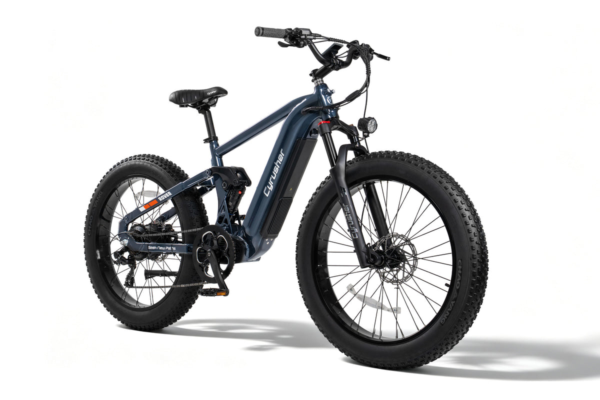 Cyrusher Rover Pro Step-Over Full-Suspension E-Bike